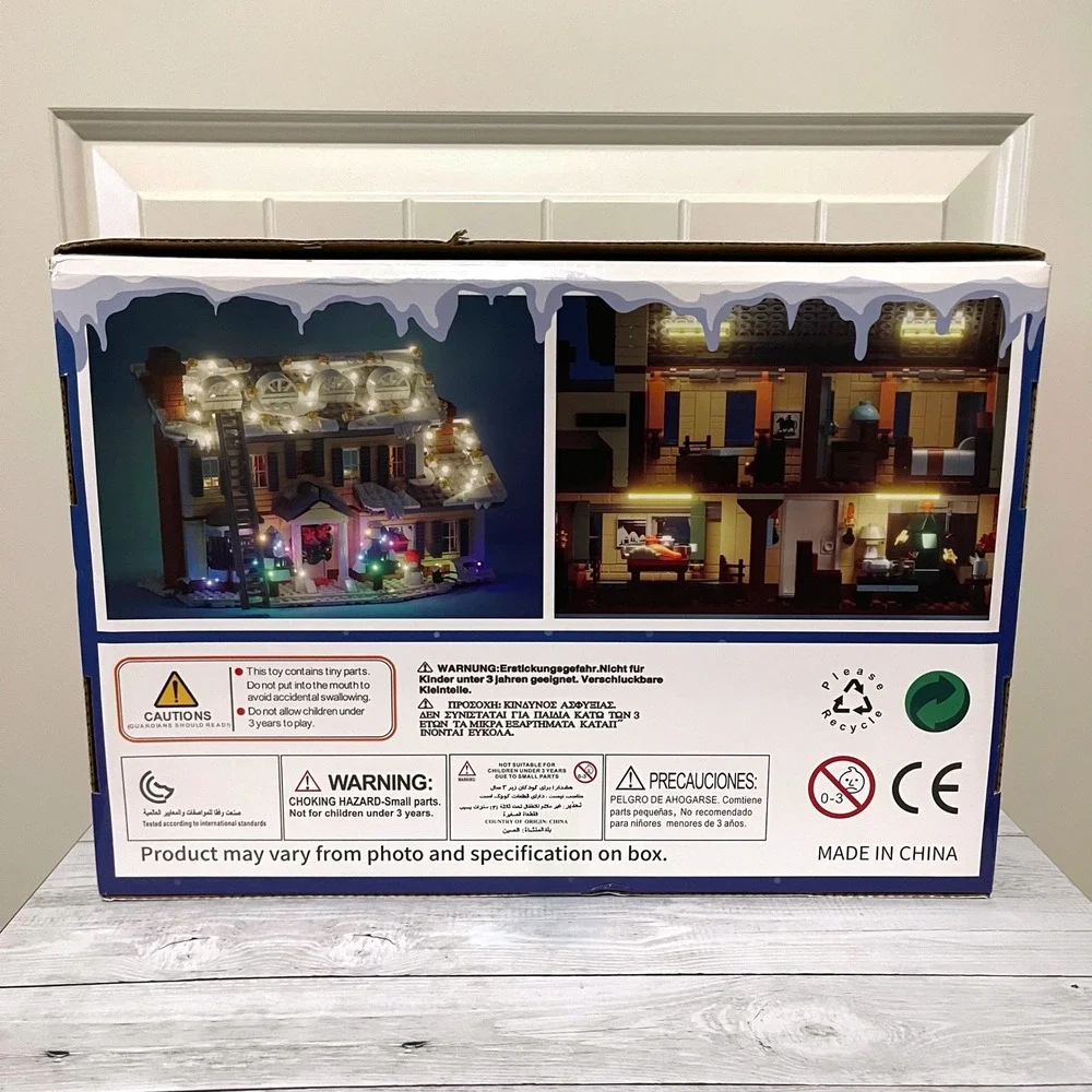 Christmas Building Block Set 1958 Pcs Holiday House RV Wagon NEW NIB